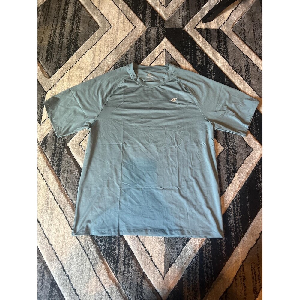Champion Men's Athletic Performance T-Shirt Size L Blue